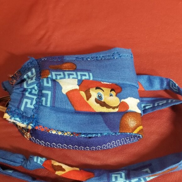 Kid Size Mask w/ Silver & Copper Filters- Mario - Picture 7 of 7